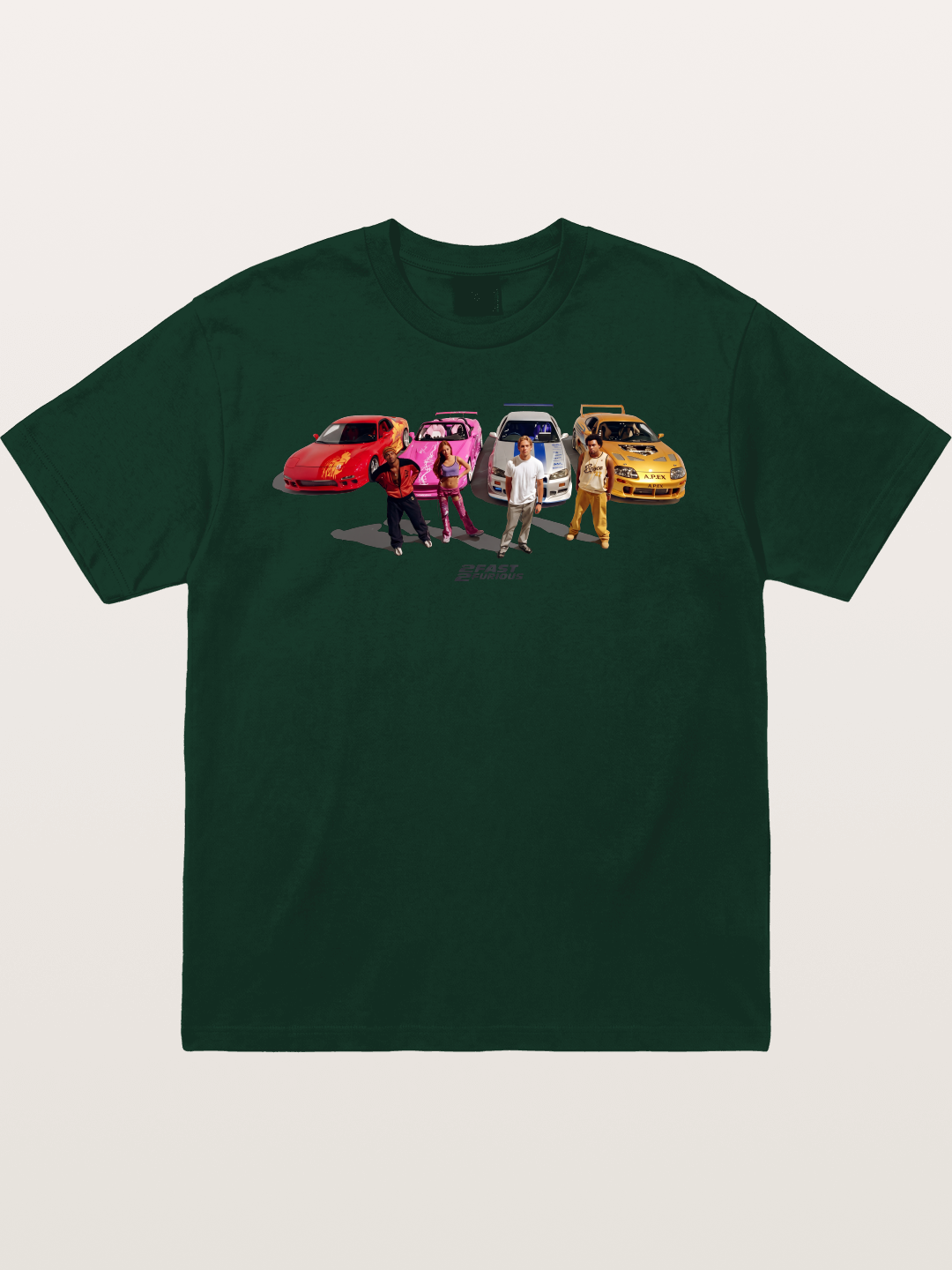 2 Fast 2 Furious Crew Gildan T-shirt