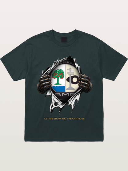 AMG Affalterbach Crest Tear Through Gildan T-shirt
