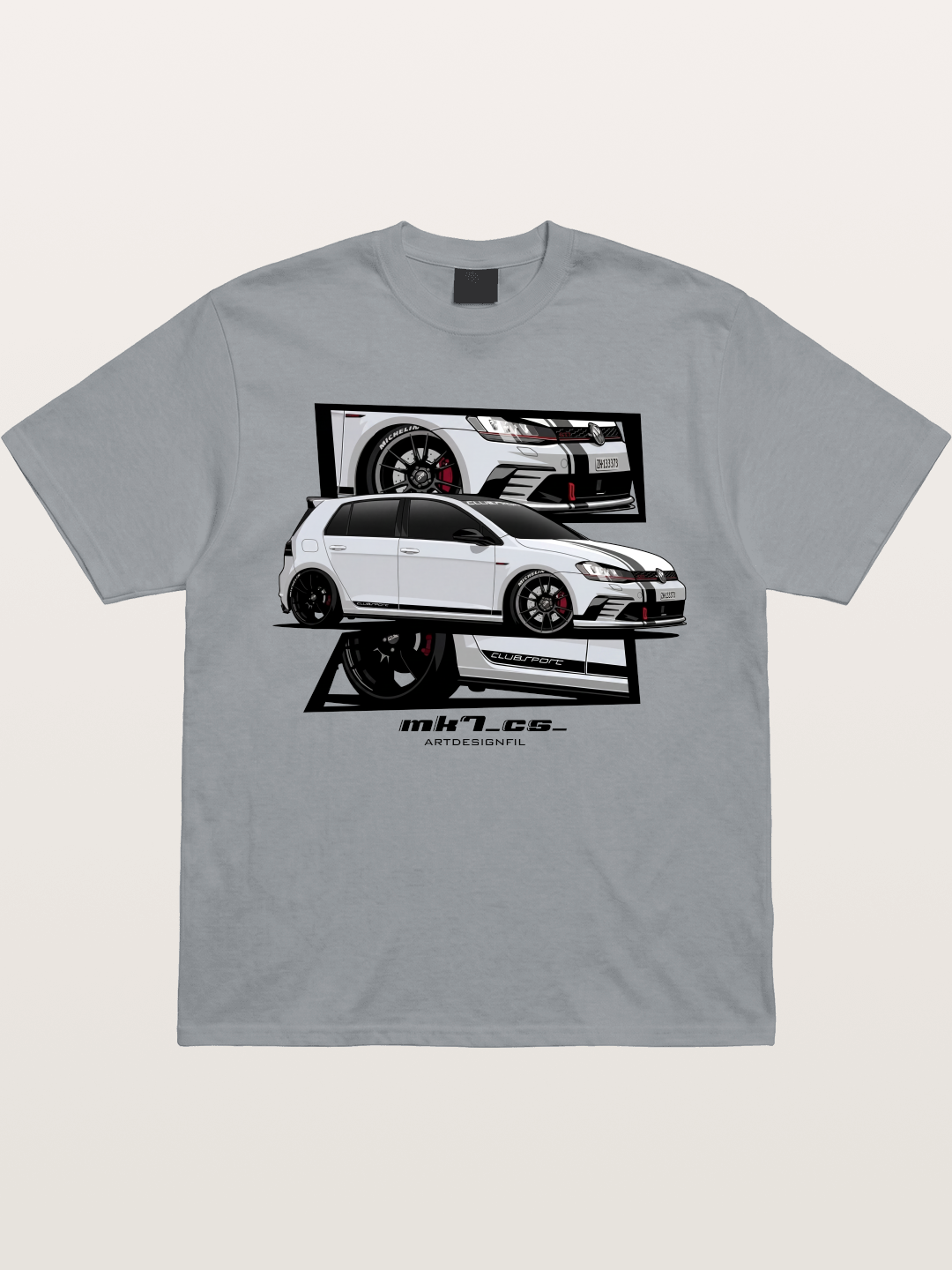 Volkswagen Golf MK7 Stance Gildan T-shirt