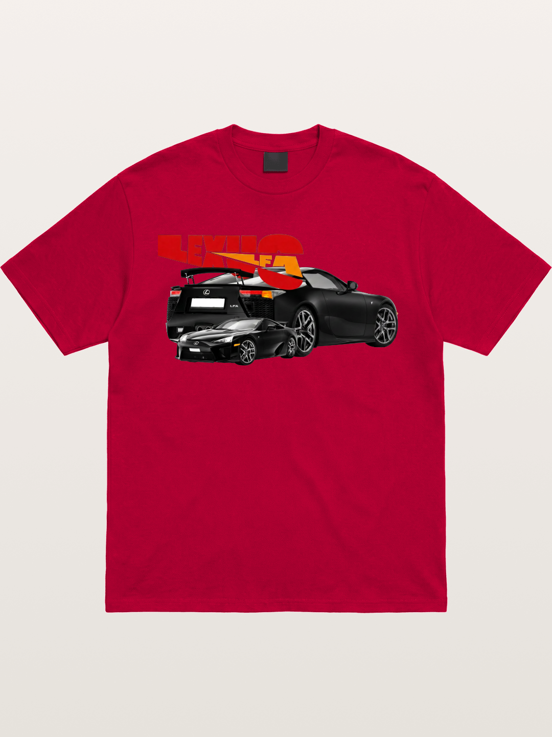 Lexus LFA Racing Collage Art Gildan T-shirt