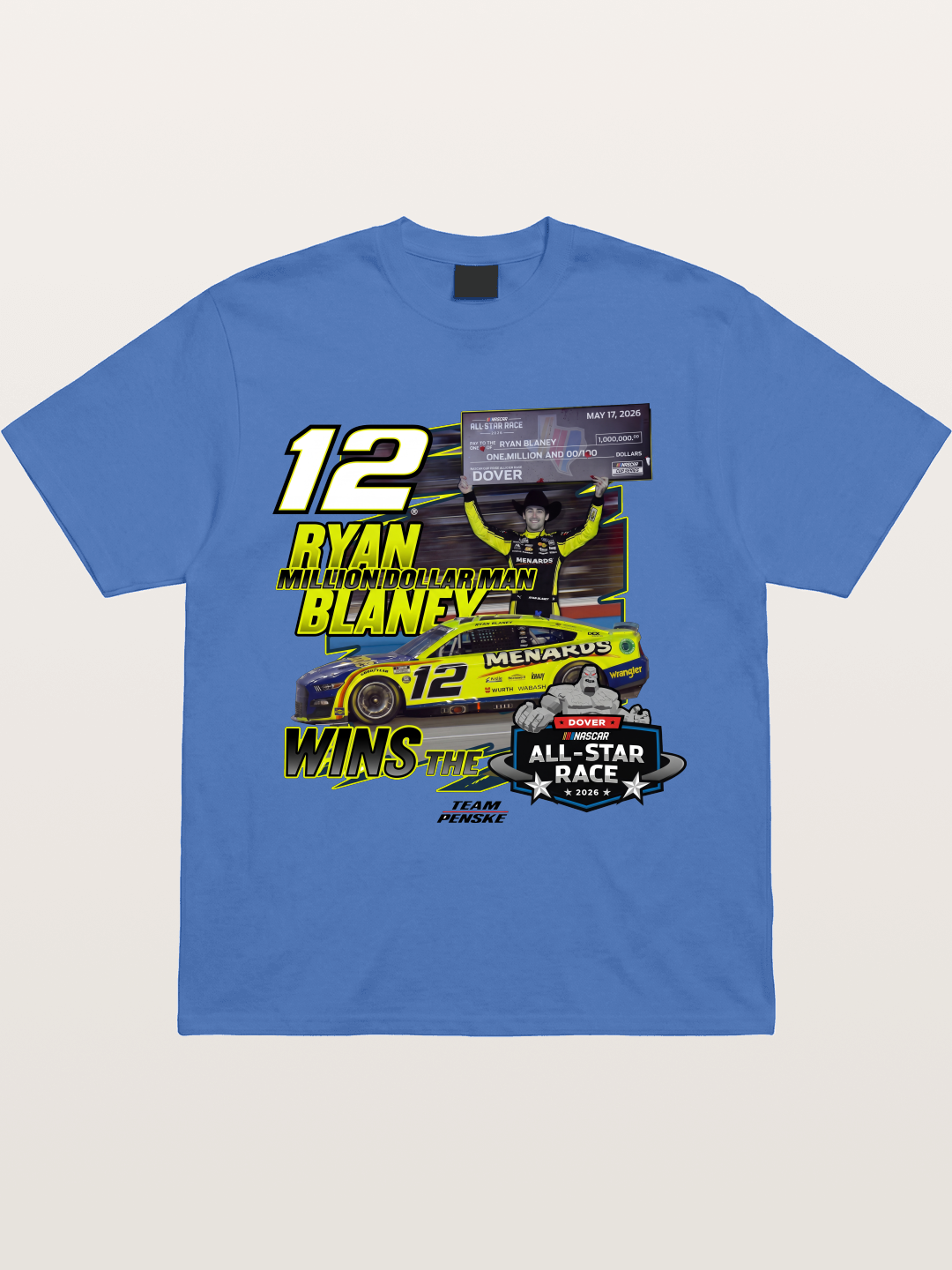 Ryan Blaney 2026 All-Star Race Win Gildan T-shirt