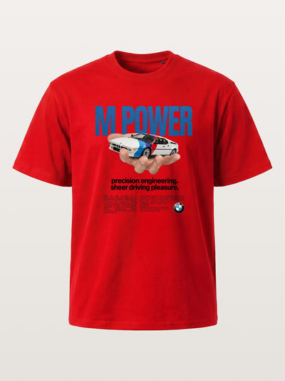 M Power Precision BMW Print Cotton T-shirt