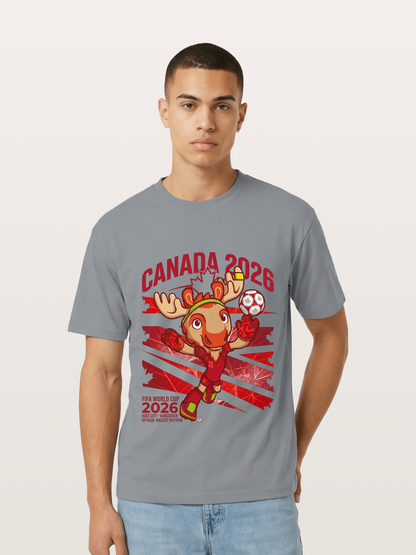 Canada 2026 Moose Mascot Gildan T-shirt