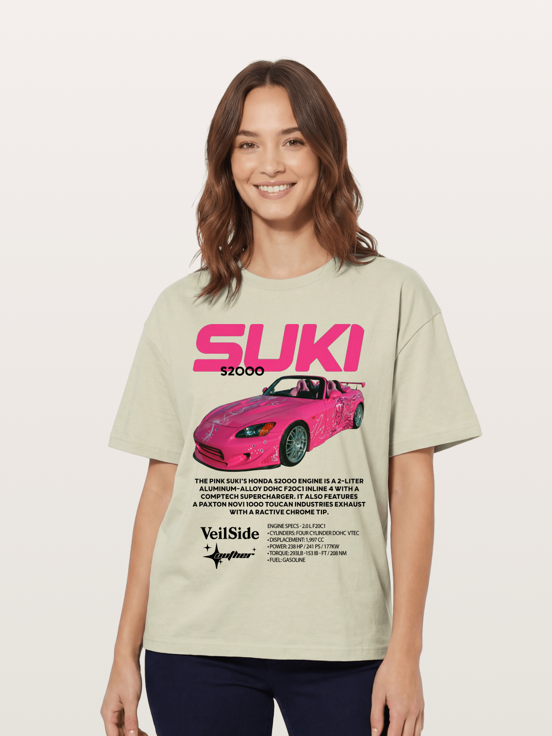 Suki's S2000 Fast & Furious Cotton T-shirt