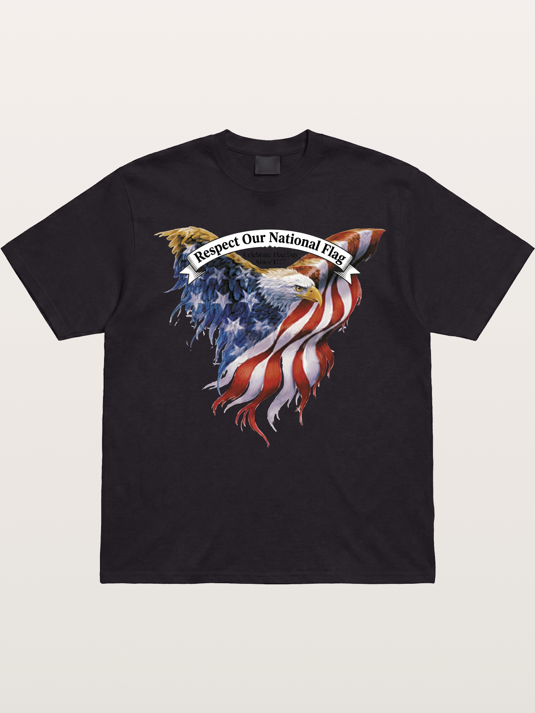 Flag Wing Eagle Banner Art Gildan T-shirt