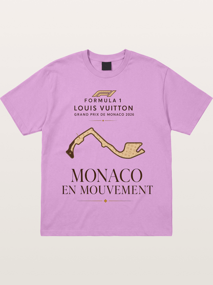 LV Monaco Track Pattern Art Gildan T-shirt