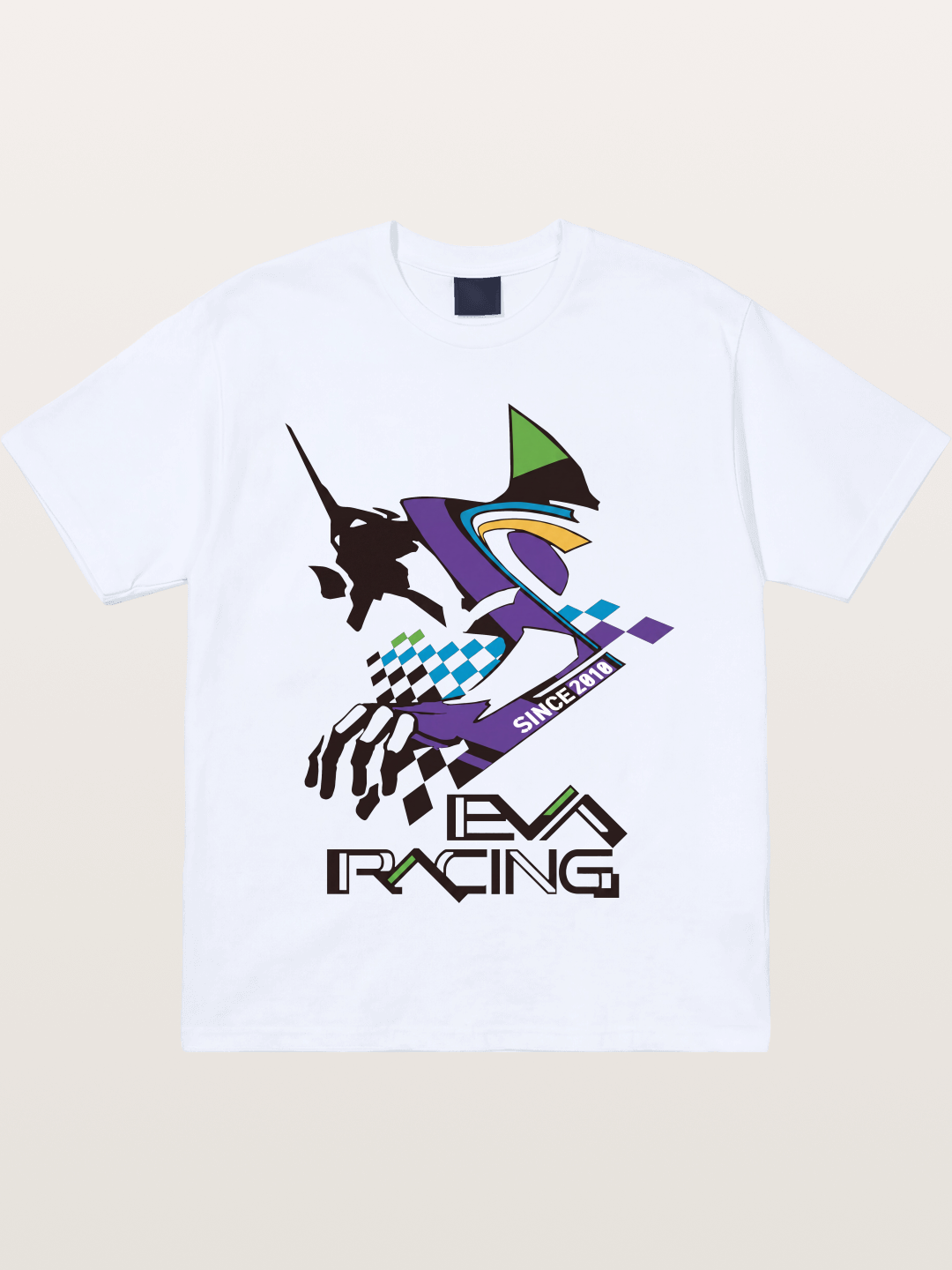Eva Racing Checkered Flag Gildan T-shirt