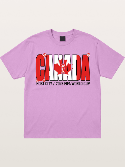 Canada 2026 World Cup Typography Gildan T-shirt
