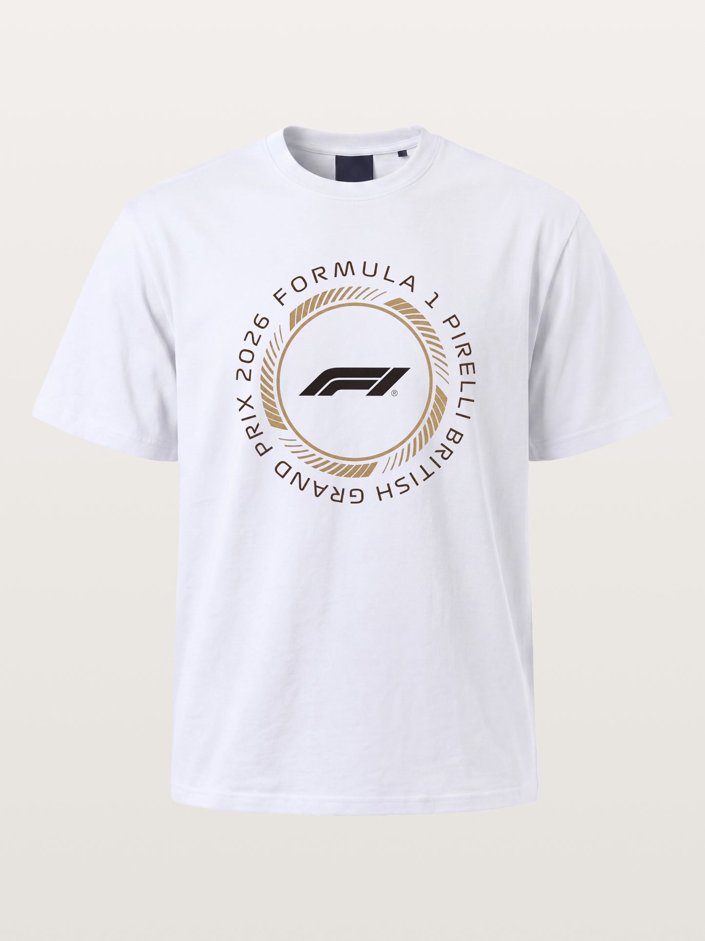 British Grand Prix 2026 Circular Crest Cotton T-shirt