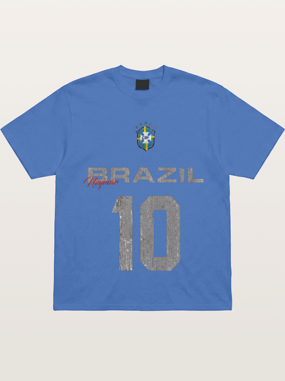 Brazil Neymar 10 Vintage Gildan T-shirt