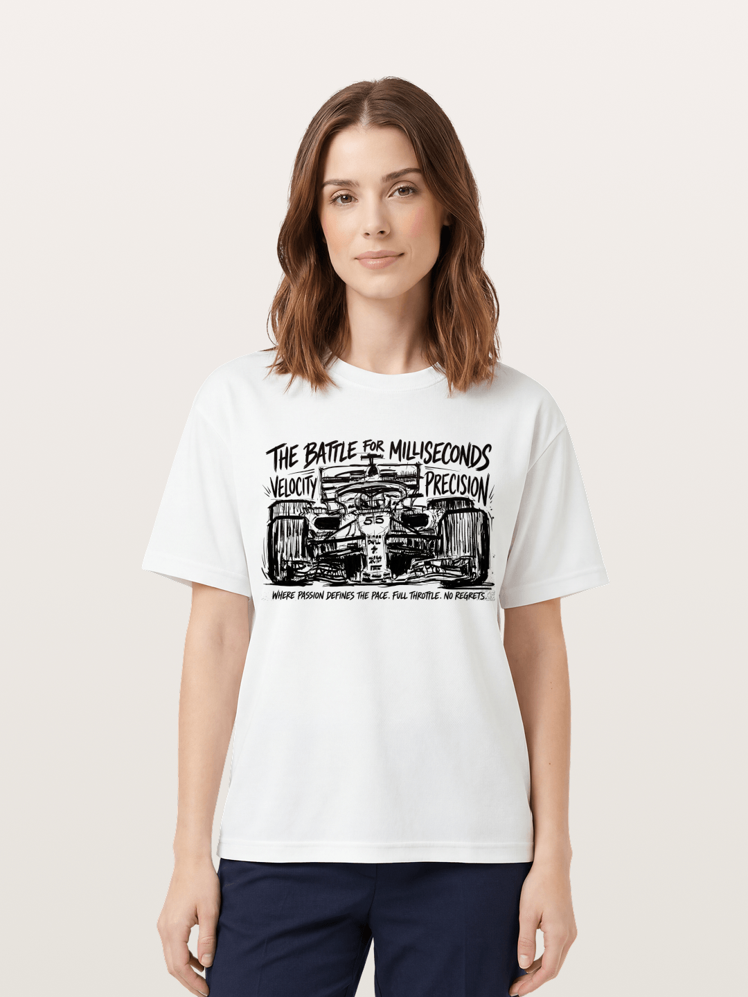 Millisecond Battle Cotton T-shirt