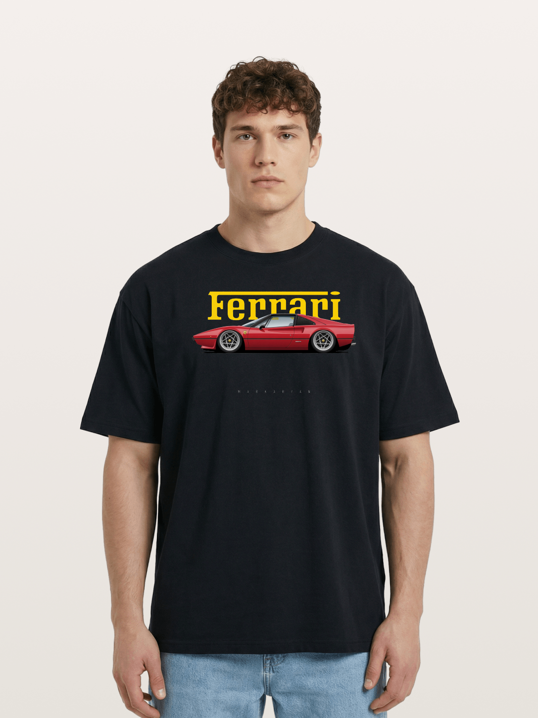 Classic Red Cotton T-shirt