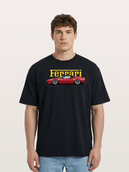 Classic Red Cotton T-shirt