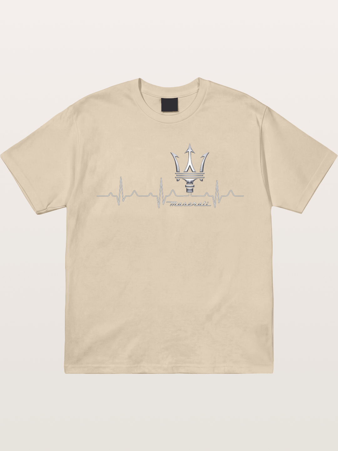 Maserati Heartbeat Emblem Gildan T-shirt
