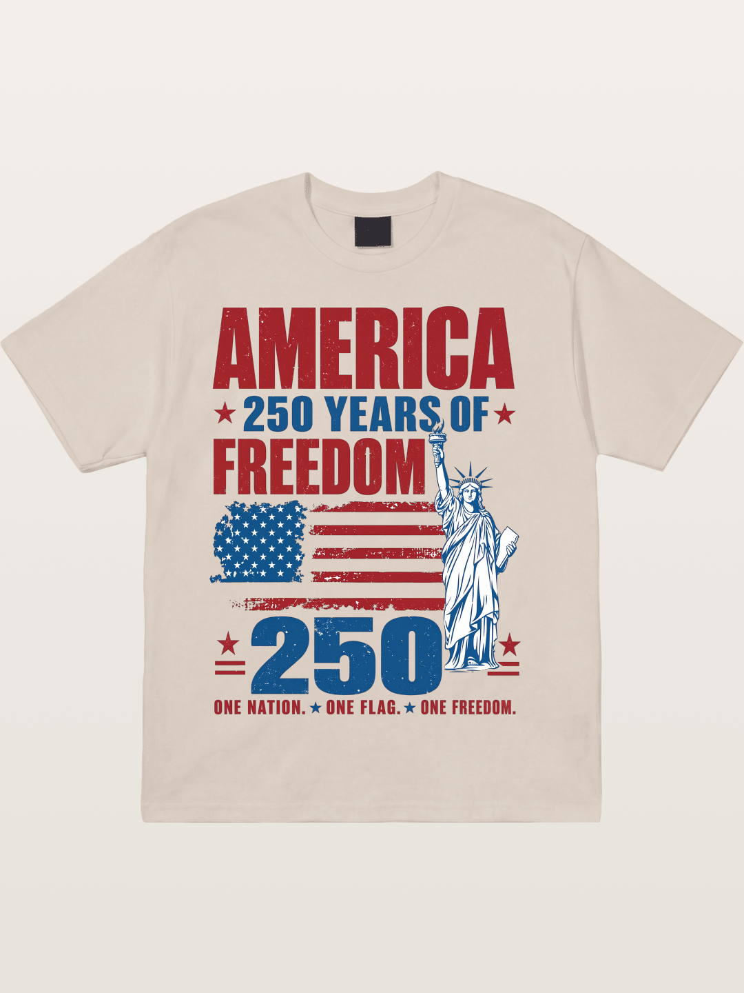 America 250 Liberty Graphic Cotton T-shirt