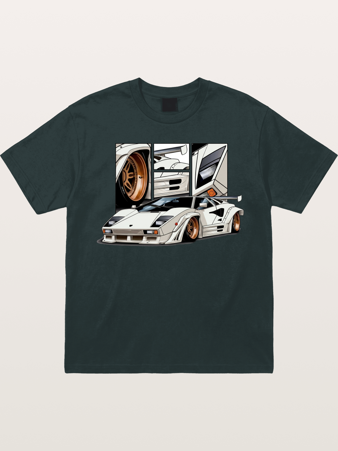 Supercar Collage Gildan T-shirt