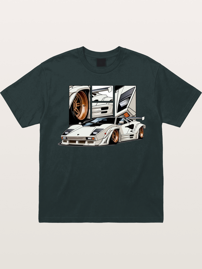 Supercar Collage Gildan T-shirt