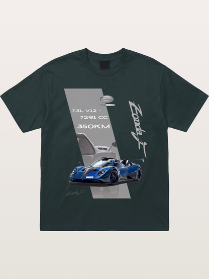 Pagani Zonda Technical Print Gildan T-shirt