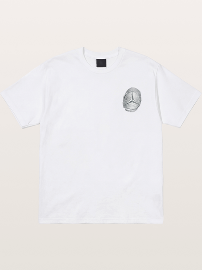 Mercedes Fingerprint Logo Cotton T-shirt