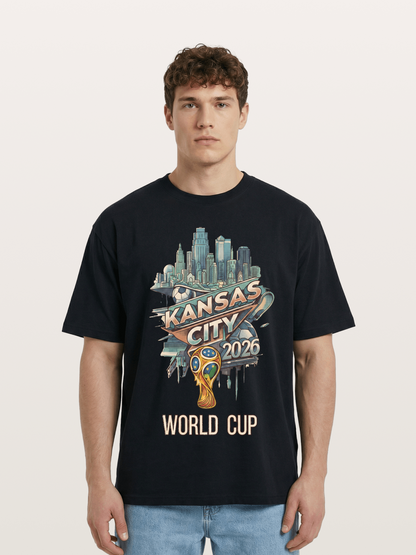 KC World Cup 2026 Emblem Cotton T-shirt