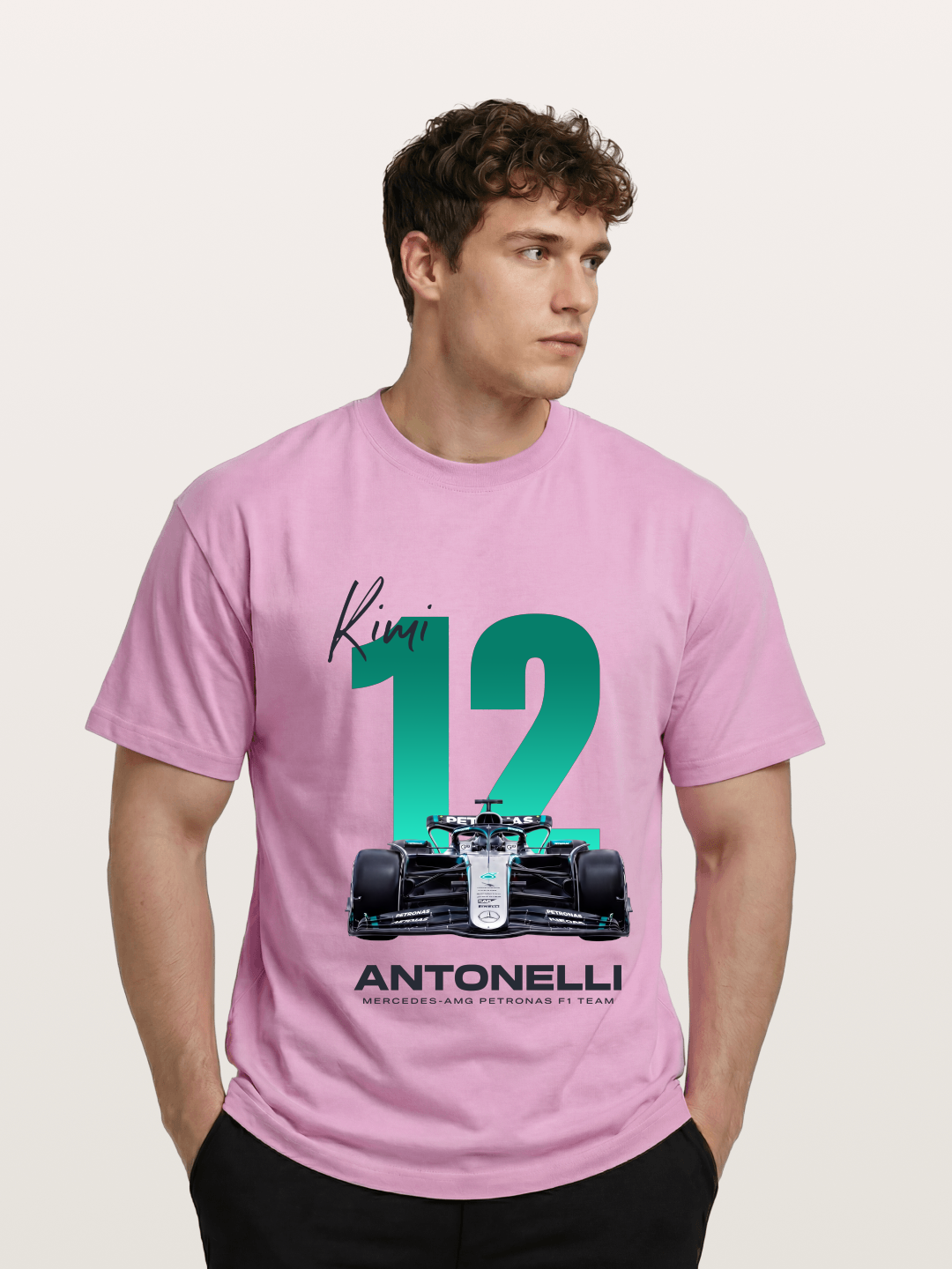 Kimi Antonelli Mercedes F1 12 Gildan T-shirt