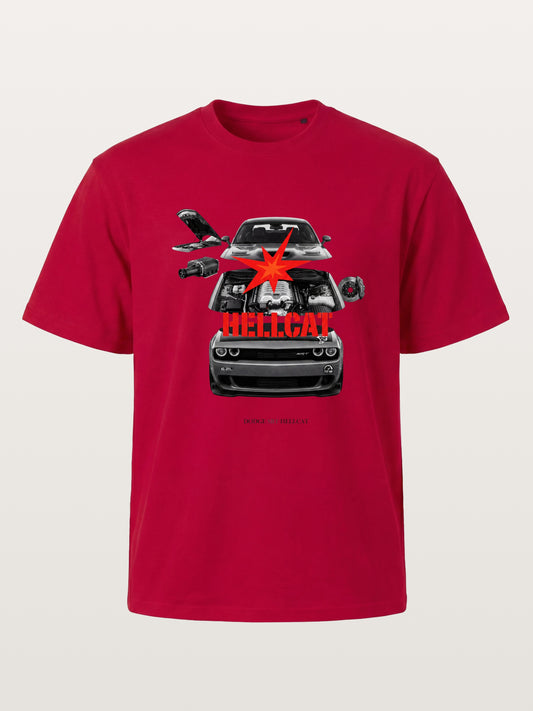 Engine Explode Hellcat Artwork Gildan T-shirt