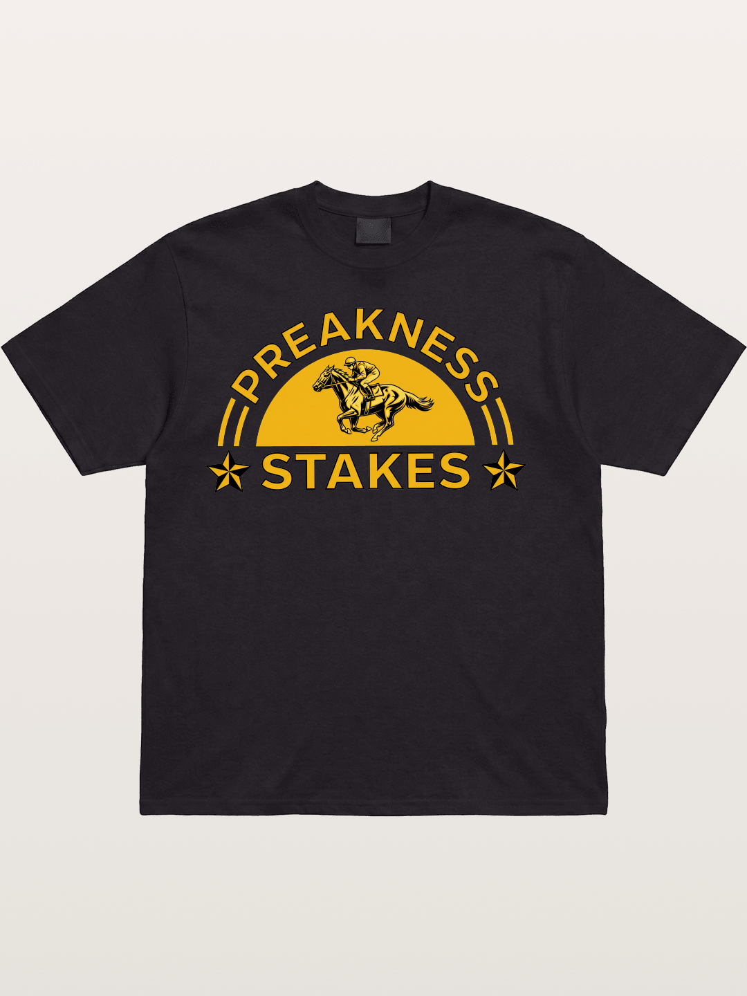 Preakness Stakes Sunburst Logo Cotton T-shirt