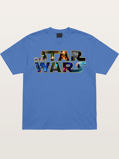 Star Wars Classic Logo Movie Gildan T-shirt