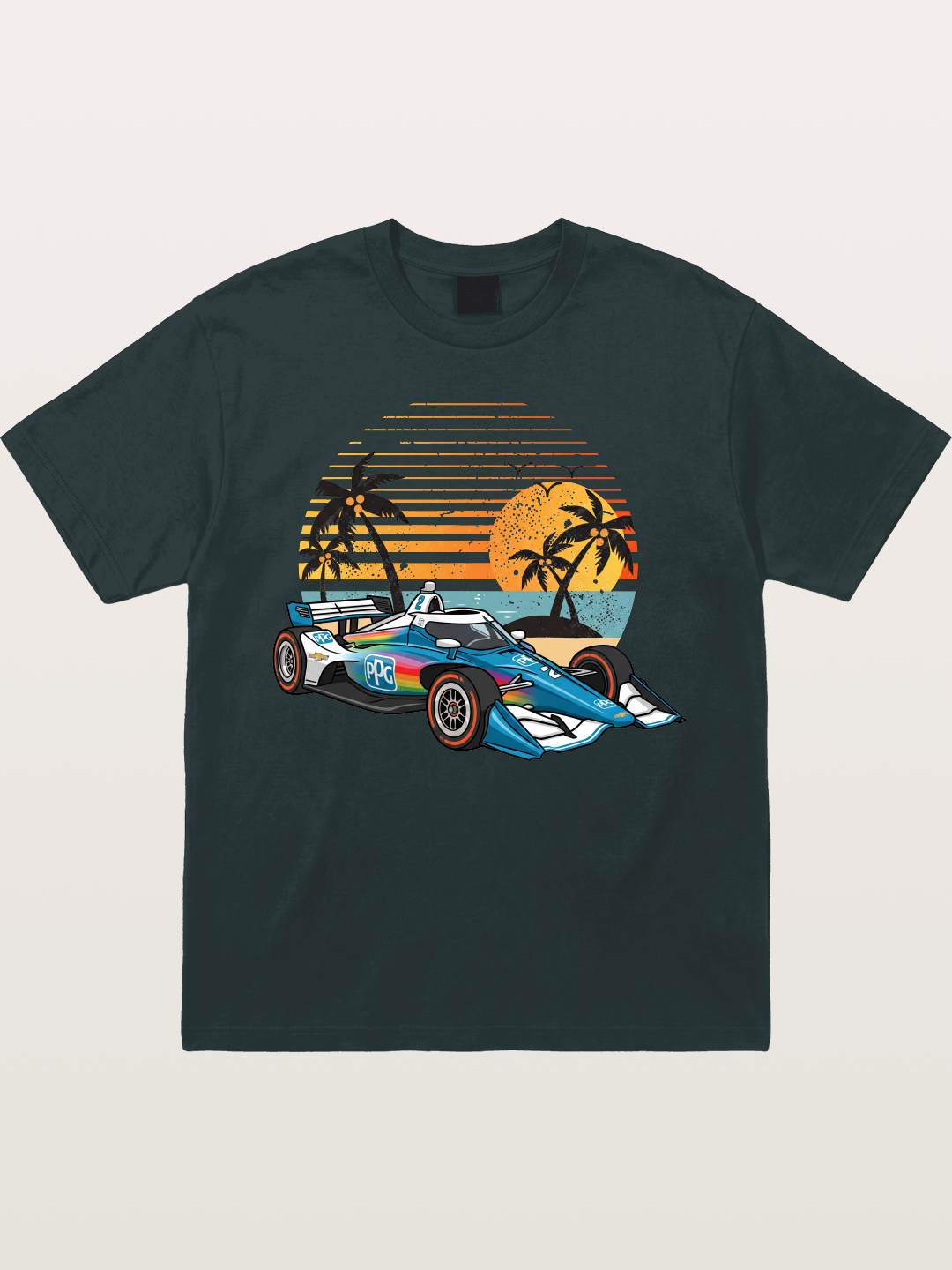 Palm Sunset Indy Car Classic Gildan T-shirt