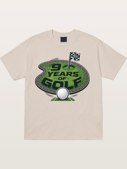 90 Years Golf Cotton T-shirt