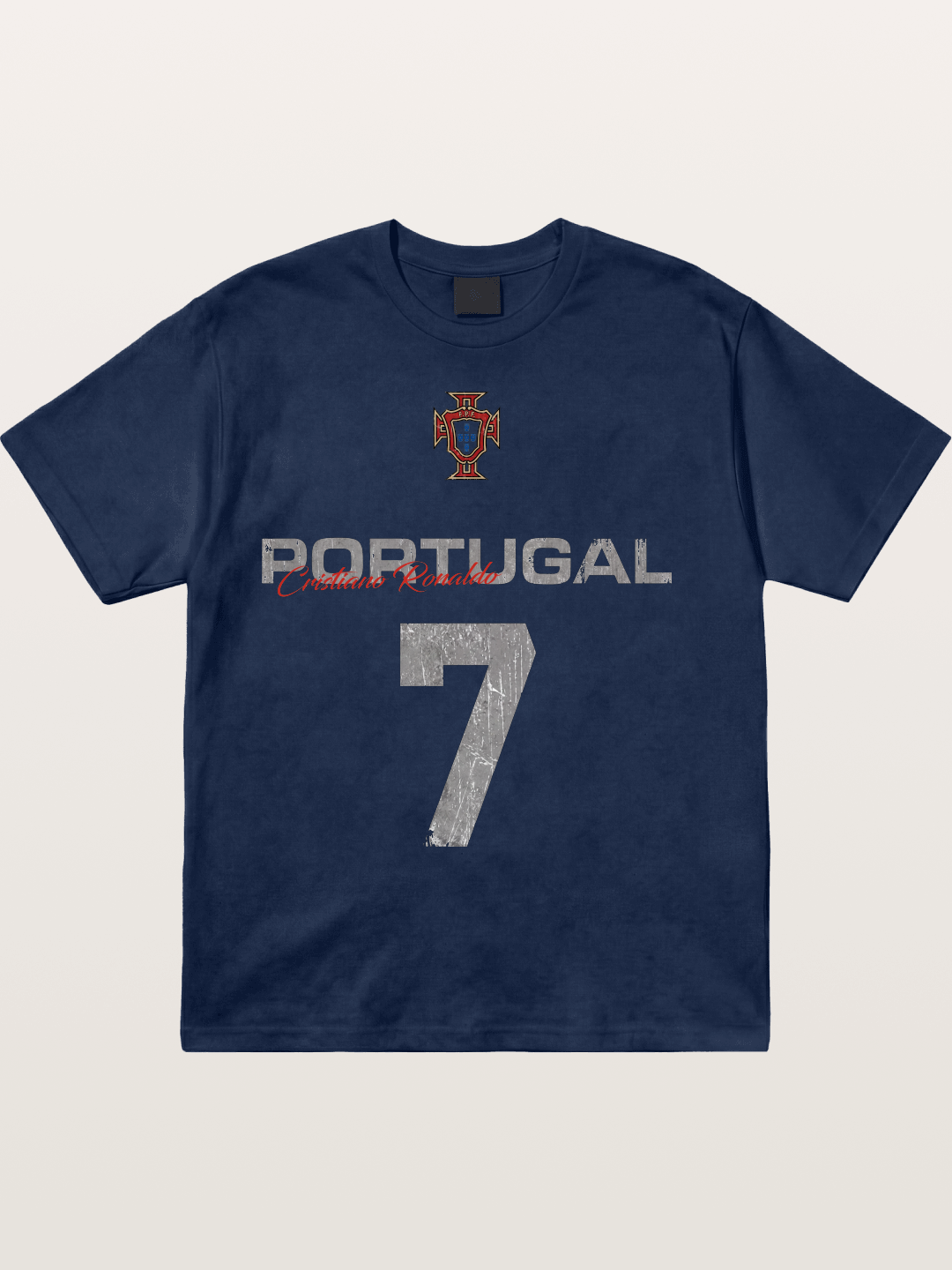 Portugal Ronaldo 7 Jersey Cotton T-shirt