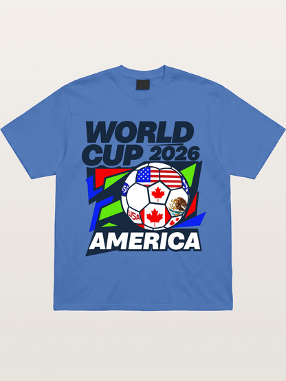 World Cup 2026 America Geometric Gildan T-shirt
