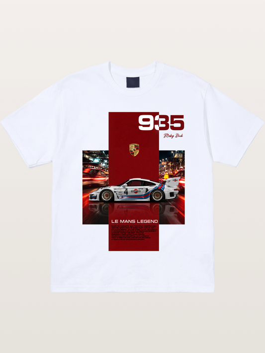 Porsche 935 Le Mans Legend Martini Gildan T-shirt