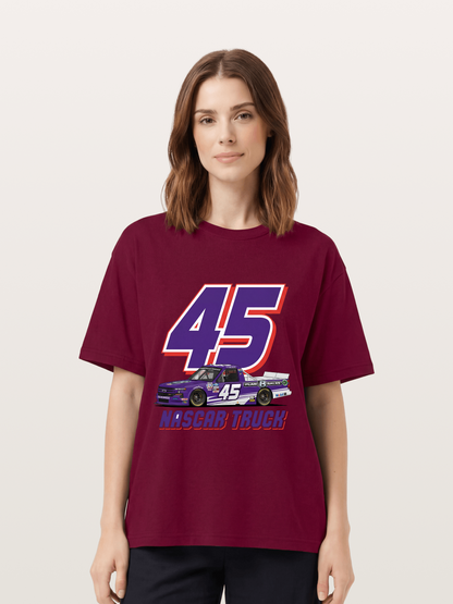 Purple 45 Racer Gildan T-shirt