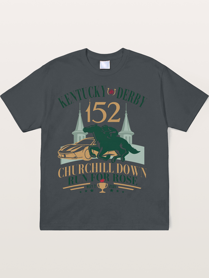Kentucky Derby 152 Art Soft-Stay T-shirt