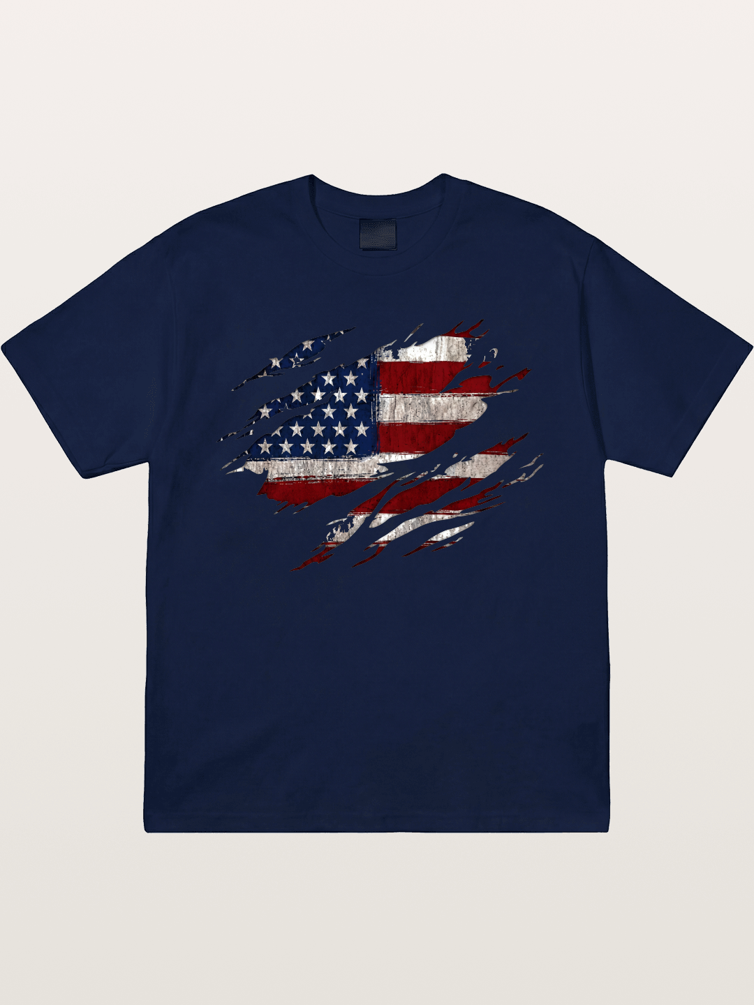 Eagle Claw Retro American Flag Gildan T-shirt