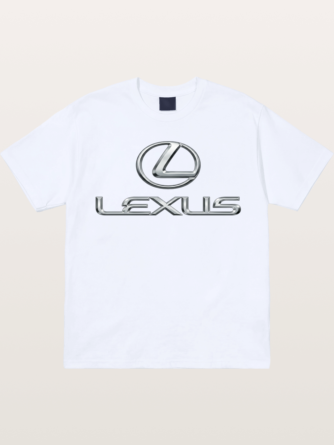 Lexus Silver Logo Badge Gildan T-shirt