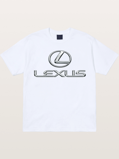 Lexus Silver Logo Badge Gildan T-shirt