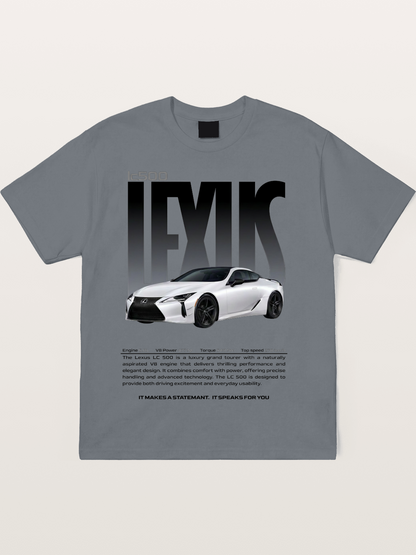 Lexus LC500 Magazine Style Poster Cotton T-shirt