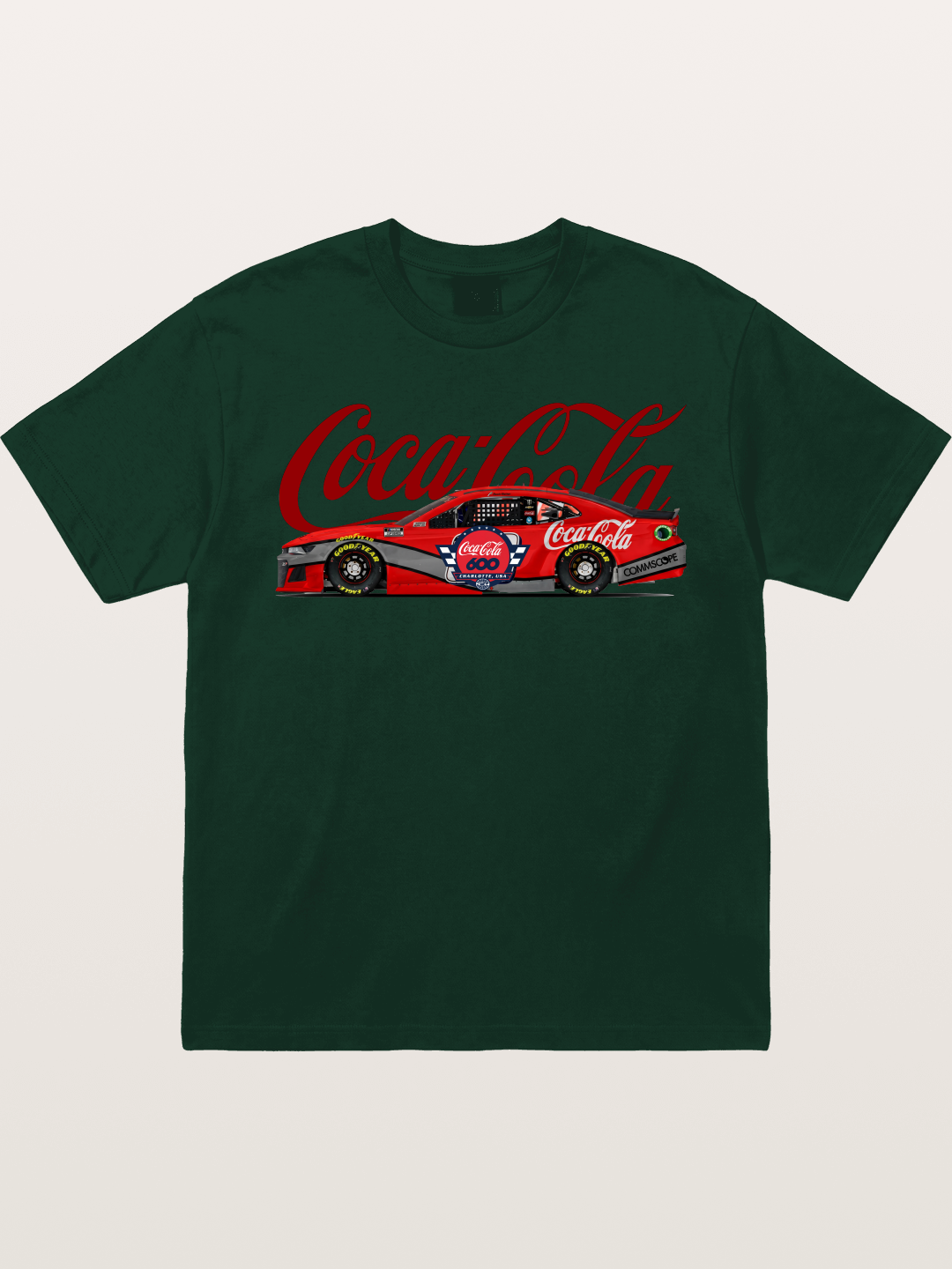 Coca-Cola 600 NASCAR Race Car Gildan T-shirt