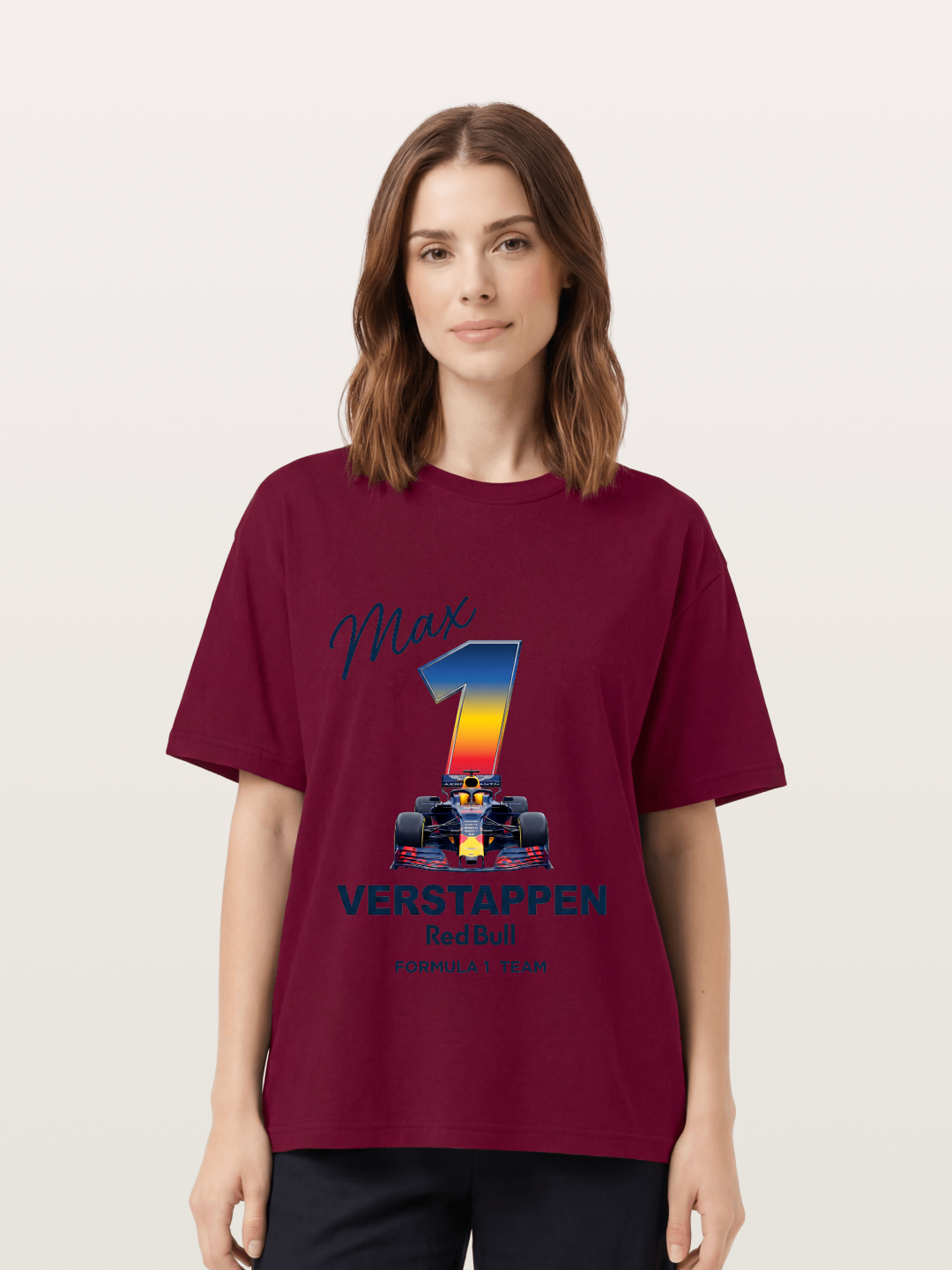Max Verstappen Red Bull 1 Print Gildan T-shirt
