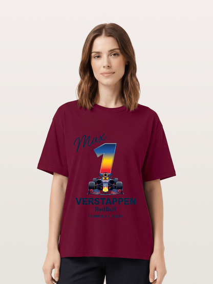 Max Verstappen Red Bull 1 Print Gildan T-shirt