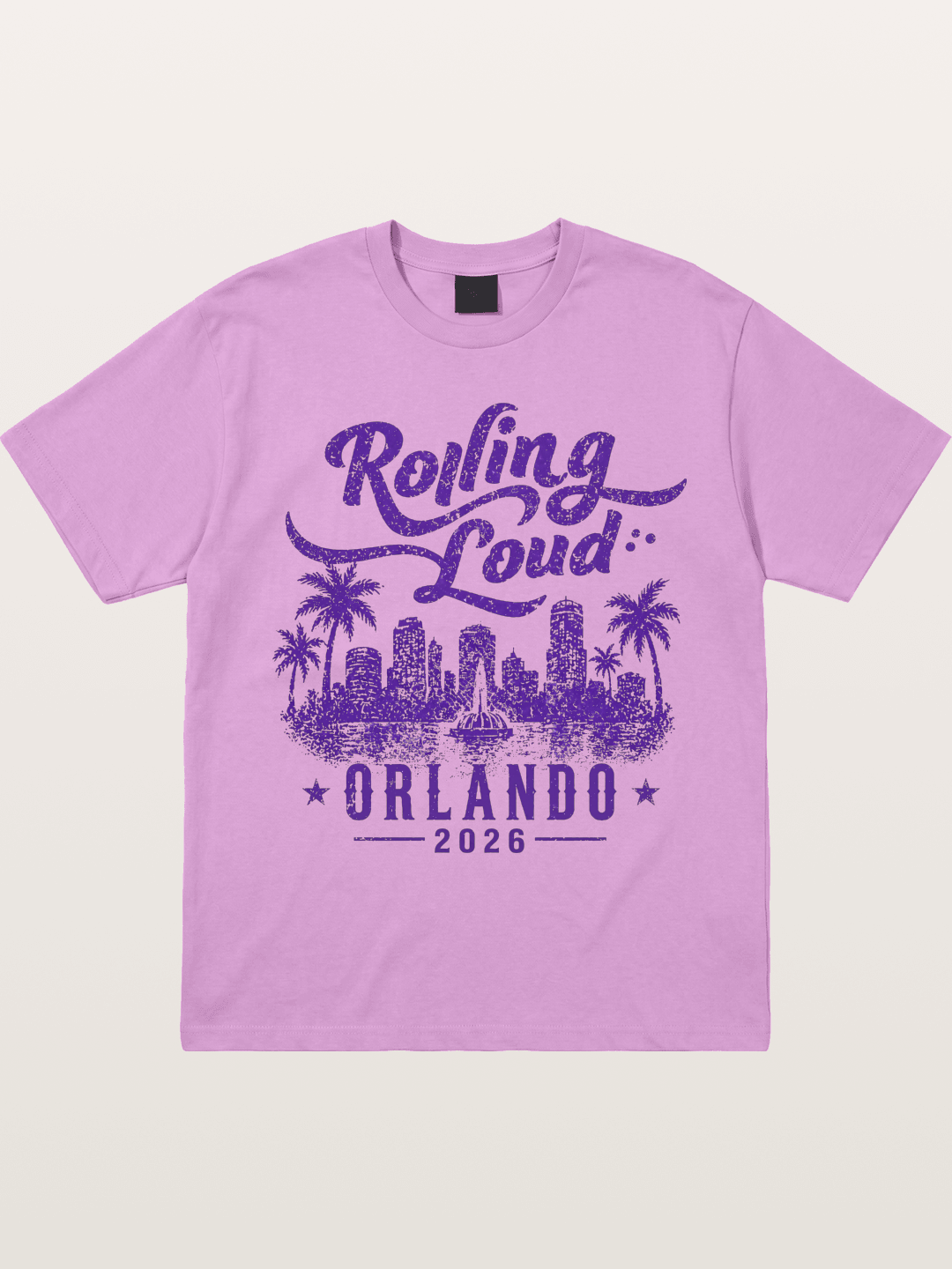 Rolling Loud Orlando 2026 Print Gildan T-shirt