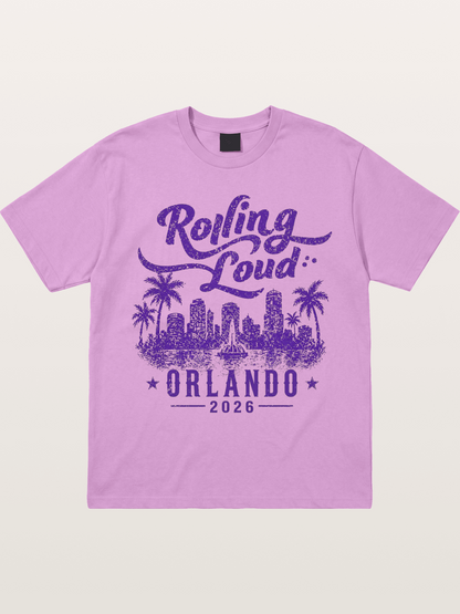 Rolling Loud Orlando 2026 Print Gildan T-shirt
