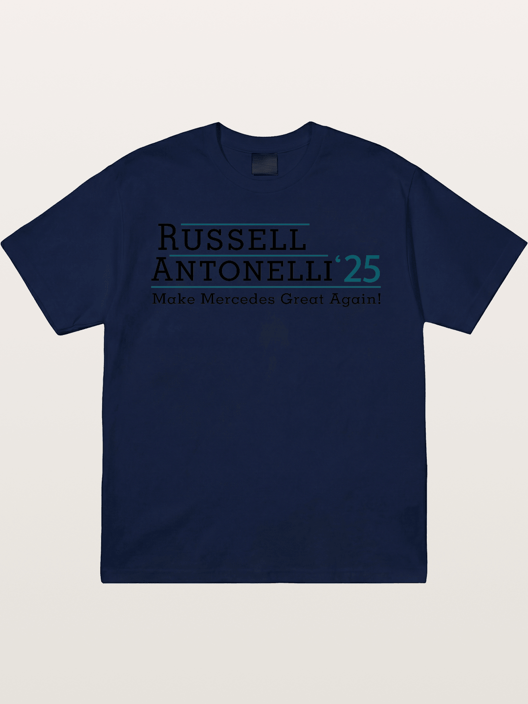 Russell Antonelli Mercedes Design Gildan T-shirt