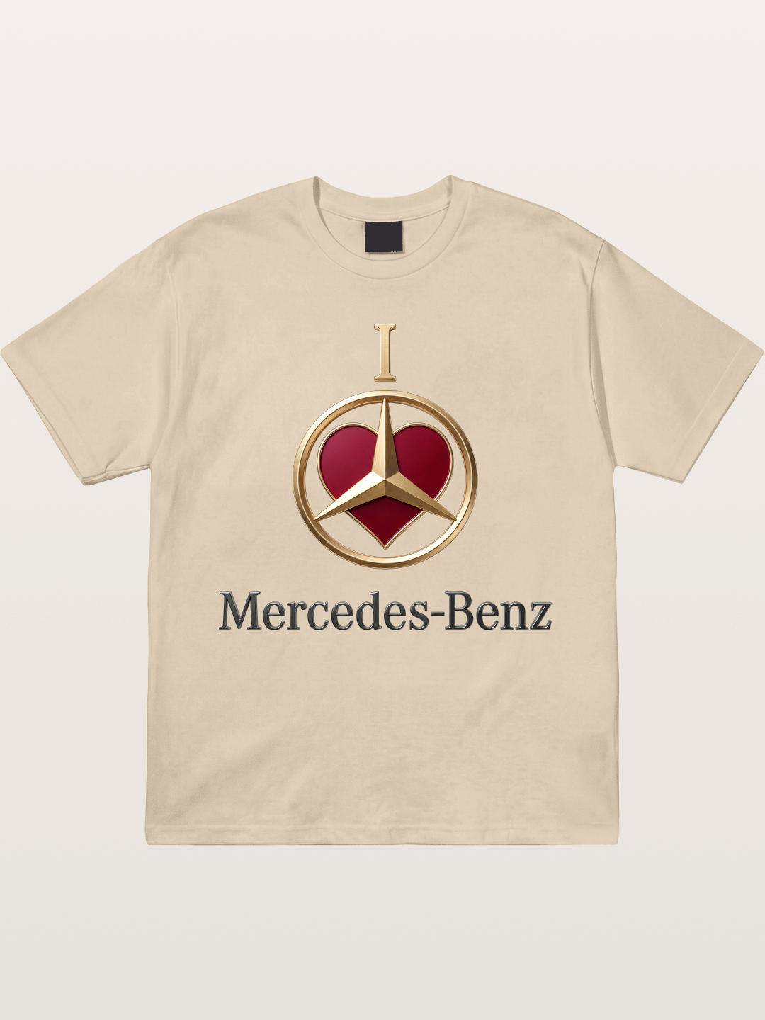 Mercedes Love Logo Art Gildan T-shirt