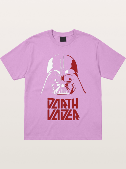 Darth Vader Red White Helmet Gildan T-shirt
