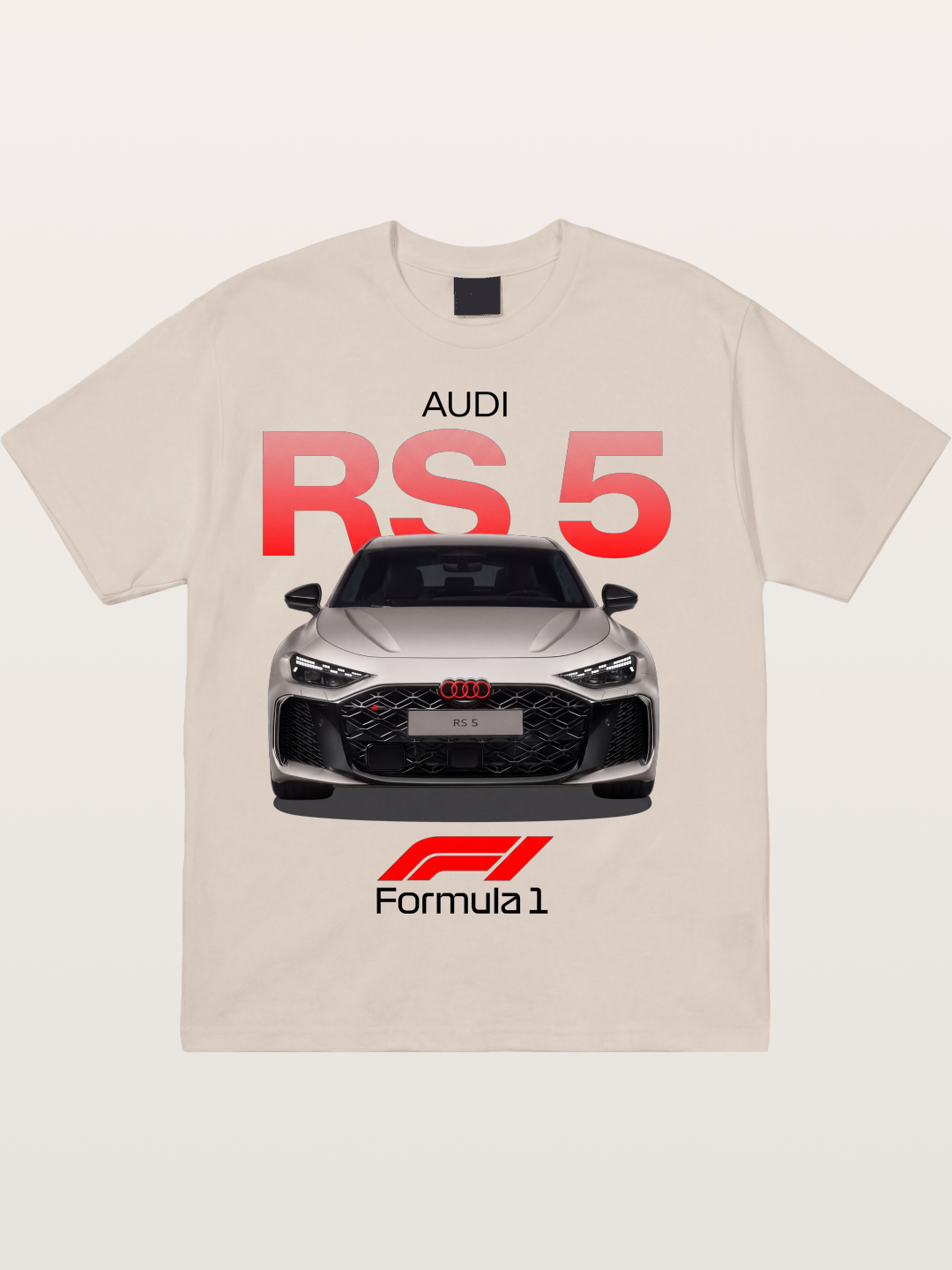 Audi RS5 F1 Inspired Poster Cotton T-shirt