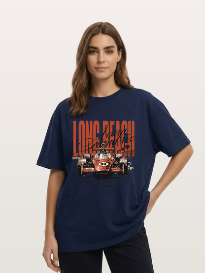 Long Beach Grand Prix Art Cotton T-shirt