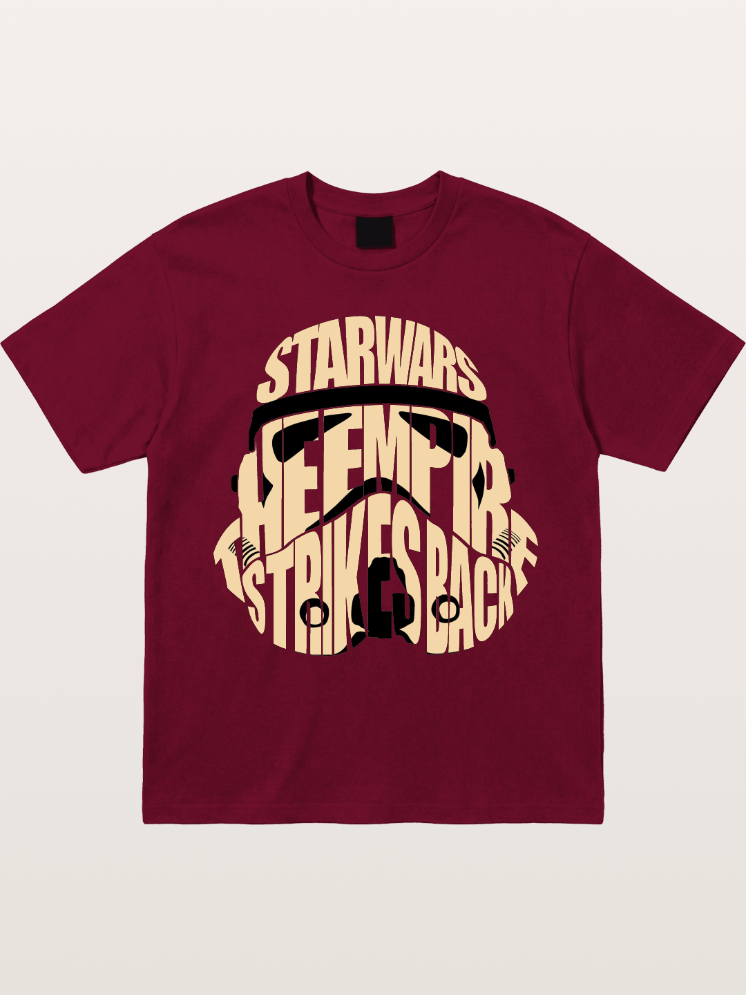 Star Wars Stormtrooper Word Art Design Gildan T-shirt